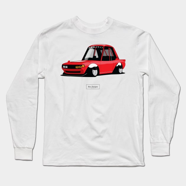 Toyota Celica TA22 Bosozoku Long Sleeve T-Shirt by RexDesignsAus